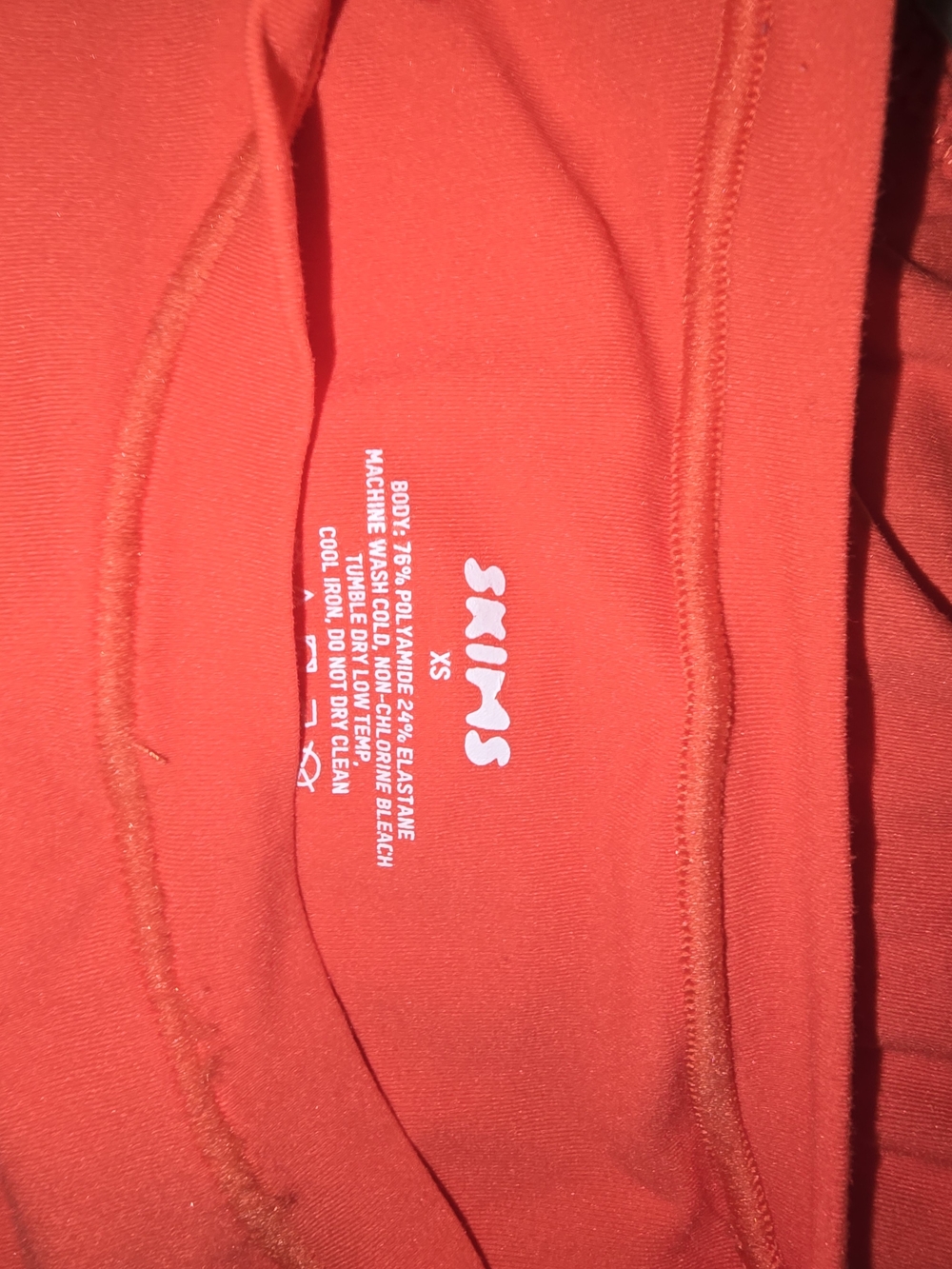 SKIMS Red Bodysuit XS